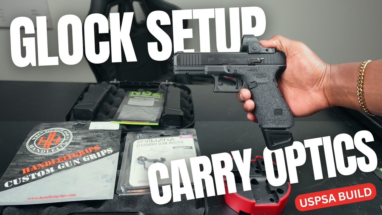 Комплект оптики для скрытого ношения Glock 17 в рамках USPSA (класс A) | С чем я соревнуюсь