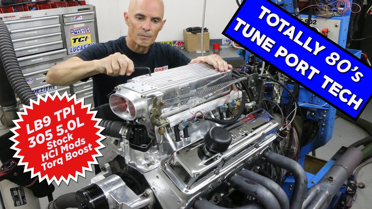 GM 305 LB9 TUNE PORT (TPI) TECH PLUS BOOST-FASTER THAN 5.0L FORD?