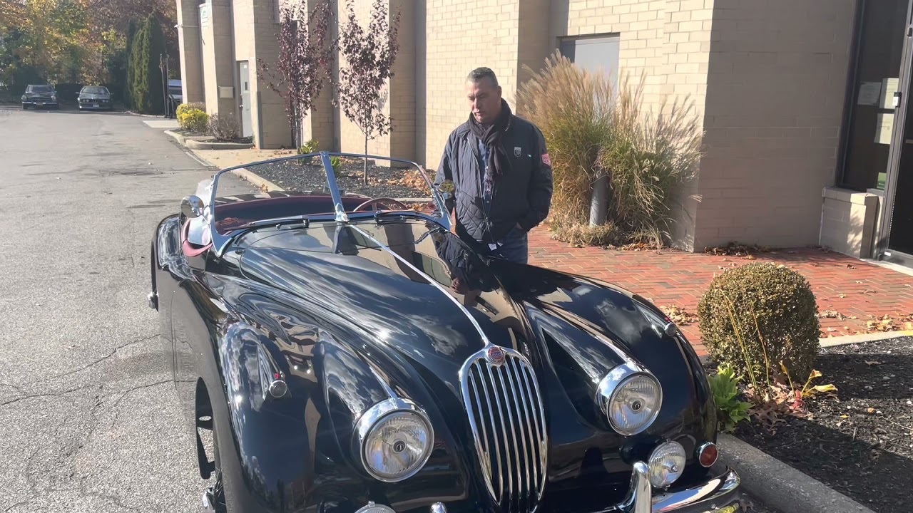 Дорожный тест Jaguar XK-140 MC Roadster 1956 года