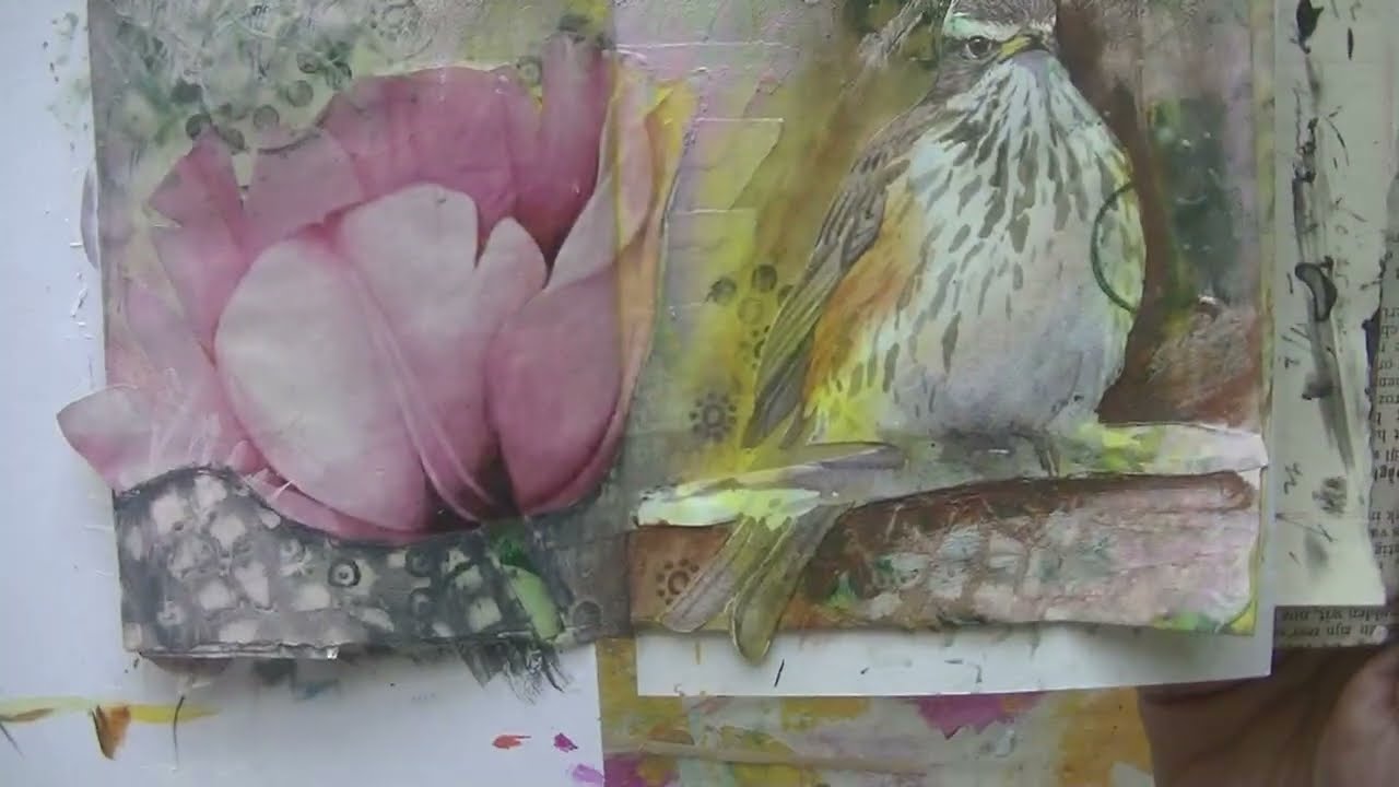 Tagalong tuesday art journal fun.