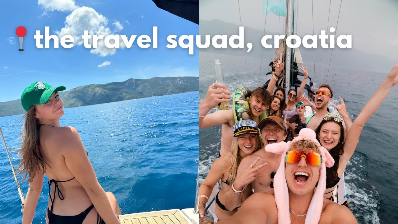 I joined 200 strangers on a sail week in Croatia... solo!