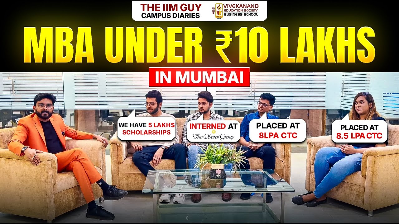MBA in Mumbai with Fee Under 10 Lakh | Vivekanand Business School Mumbai | Complete Insights