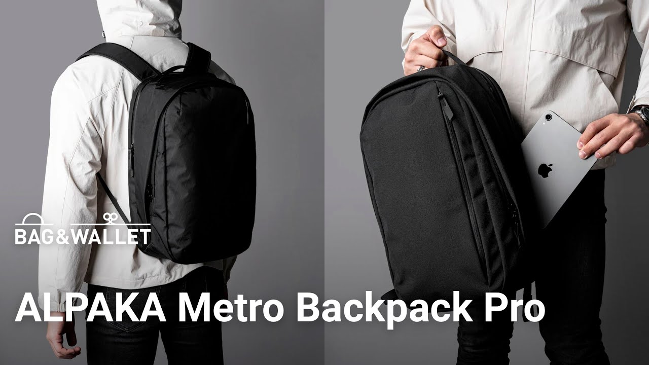 Обзор рюкзака ALPAKA Metro Backpack Pro