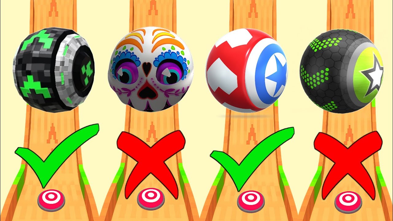 Going Balls Halloween Update- NEW Mask Ball on Scary Map! 🎃👻