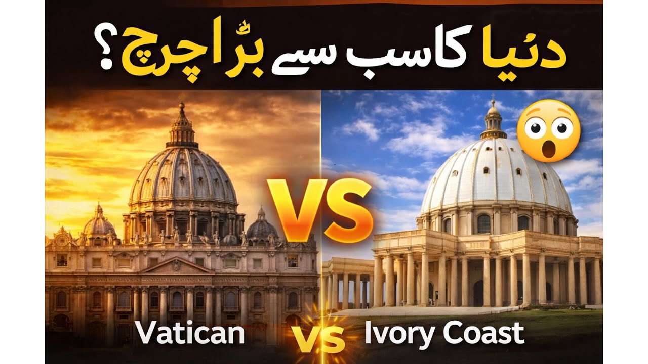 Biggest Church In the World || ivory Coast || hindi /urdu Documentary