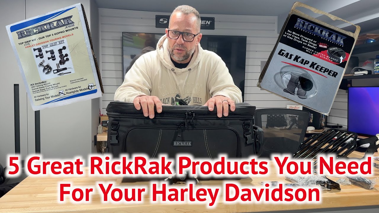 5 Must Have Rickrak Products For Your Harley Davidson Motorcycle