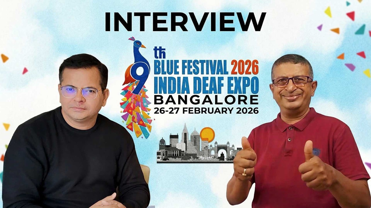 An interview with K. Murali, Founder of Deaf Expo, discussing his career and experiences