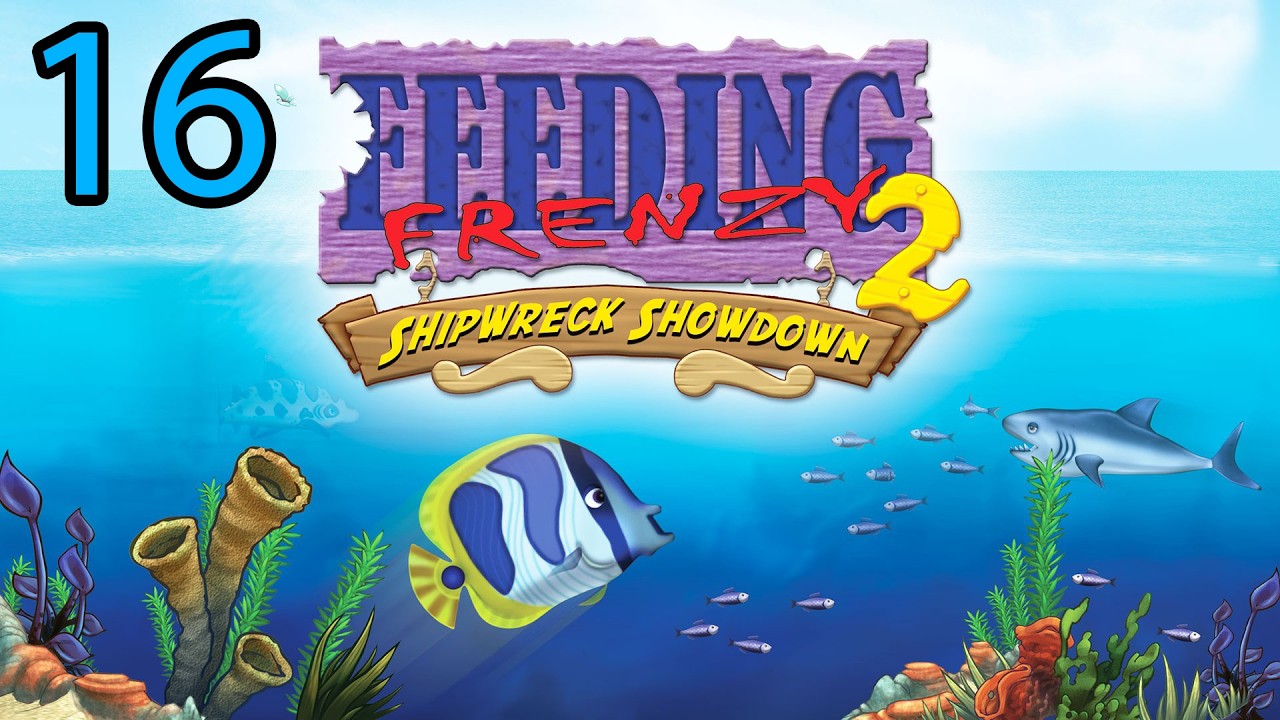 Feeding Frenzy 2 [PC] | Stage 16: Danger Drops In