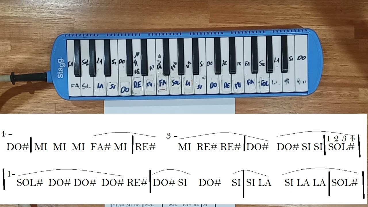 17 ISN,POR MIL NOCHES, MELODICA,PIANO