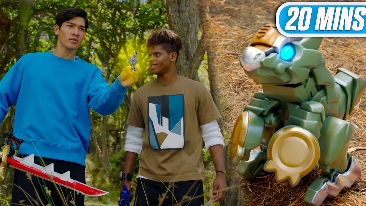BABY Zord Rescue Mission! 🦖 Dino Fury Rangers | Funny Fights | Kids Cartoon Action
