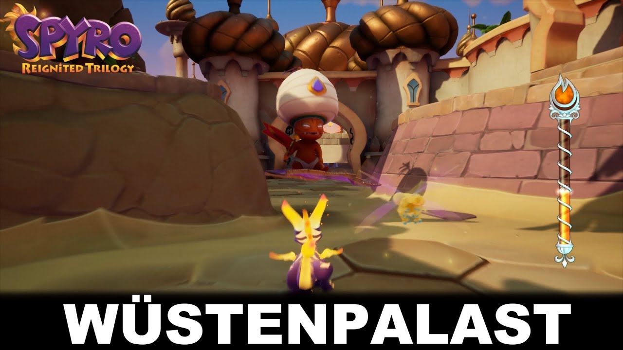 METROSTRECKE & WÜSTENPALAST! | SPYRO REIGNITED TRILOGY #011/#028[GERMAN|120%] PS4 GAMEPLAY