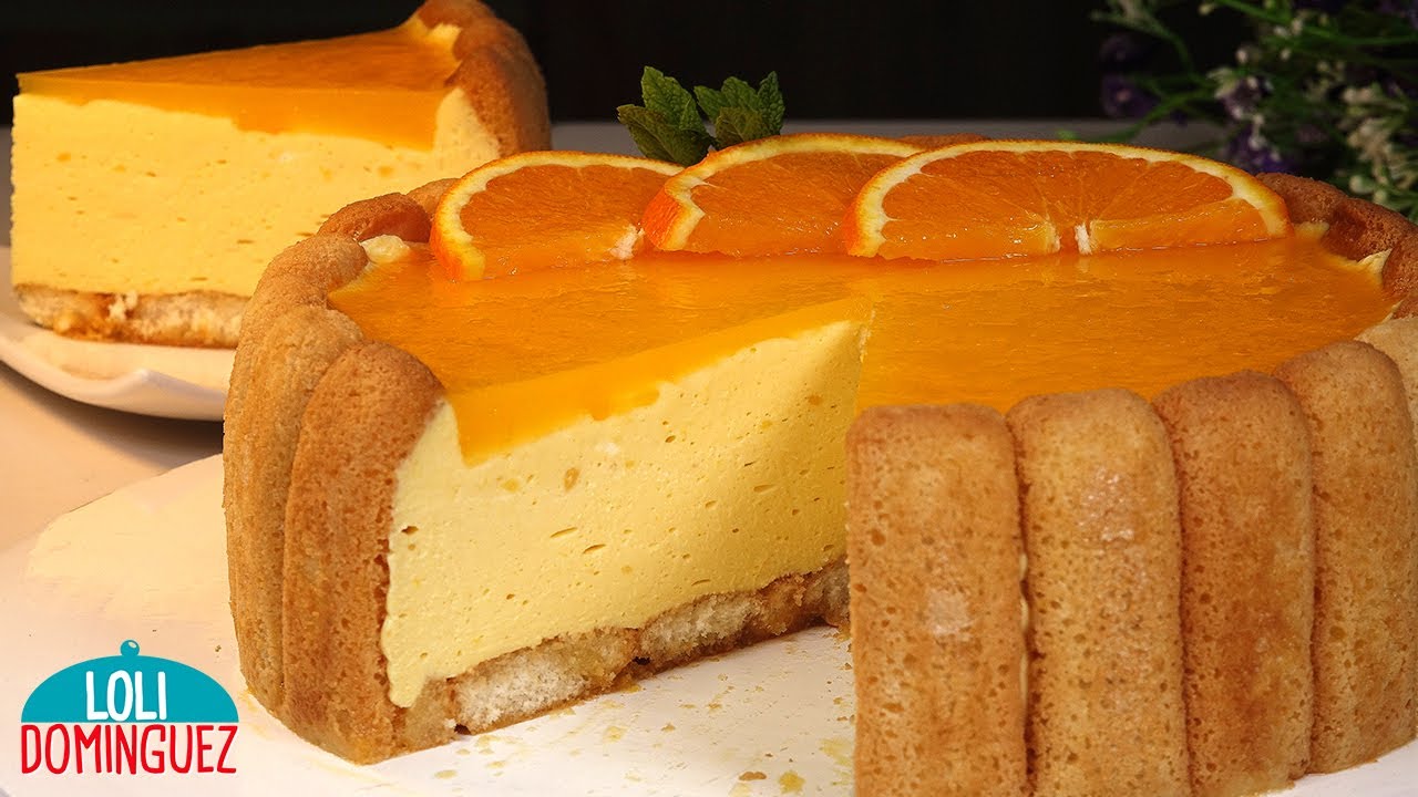 POSTRE SIN HORNO DE NARANJA MUY FÁCIL. Delicioso, jugoso, esponjoso y suave postre que se hace fácil