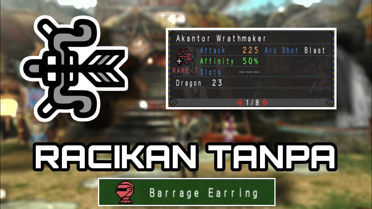 MHP3RD | Akantor Wrathmaker 😀