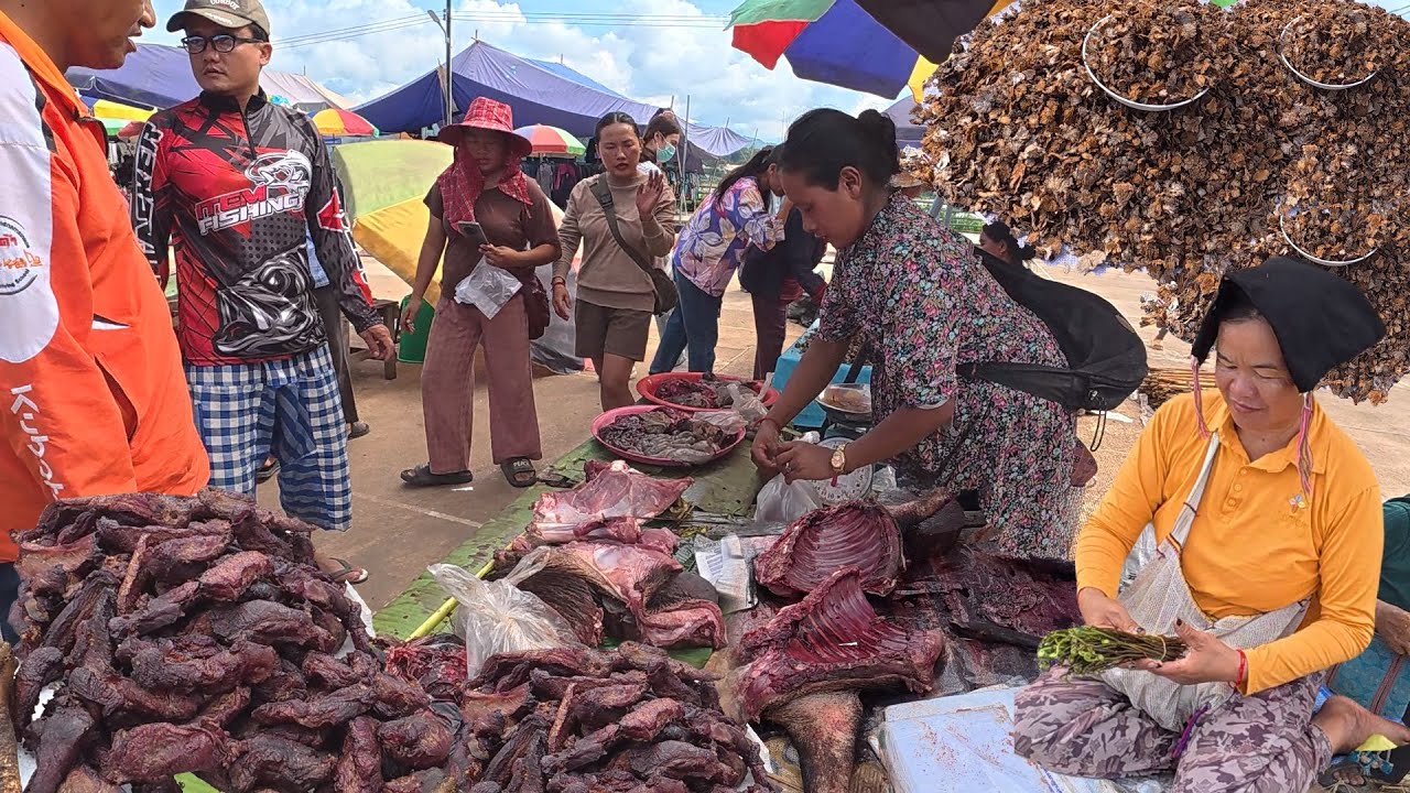 วิถีคนลาวเหนือ | ตลาดนัดชายแดนไทย-ลาว บ้านแจมป๋อง อ.เวียงแก่น จ.เชียงราย