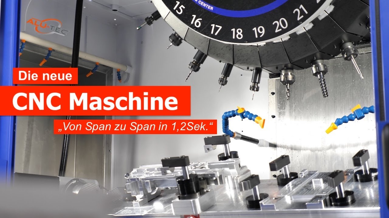 DOKU | Eine neue CNC Maschine wird geliefert | alutec