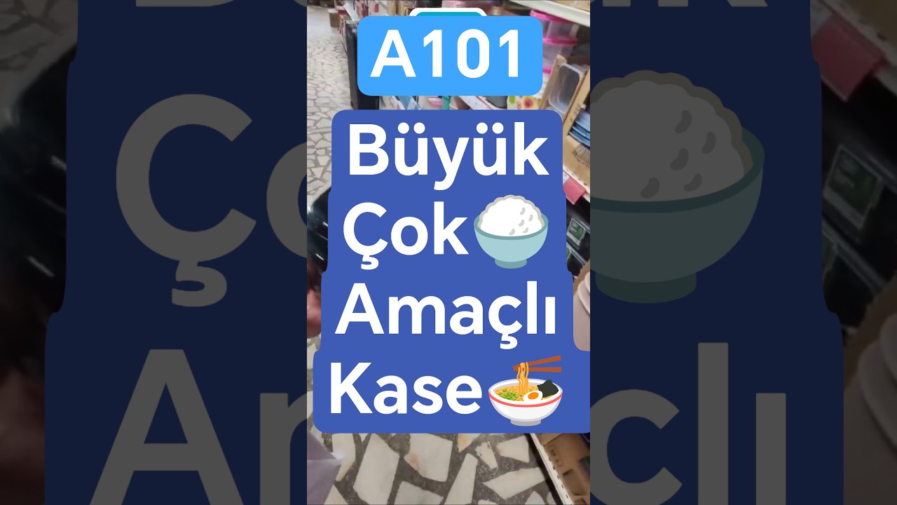 A101&rsquo;e B&uuml;y&uuml;k &Ccedil;ok Ama&ccedil;lı Kase Geldi✨short #shortsyoutube#home #trending