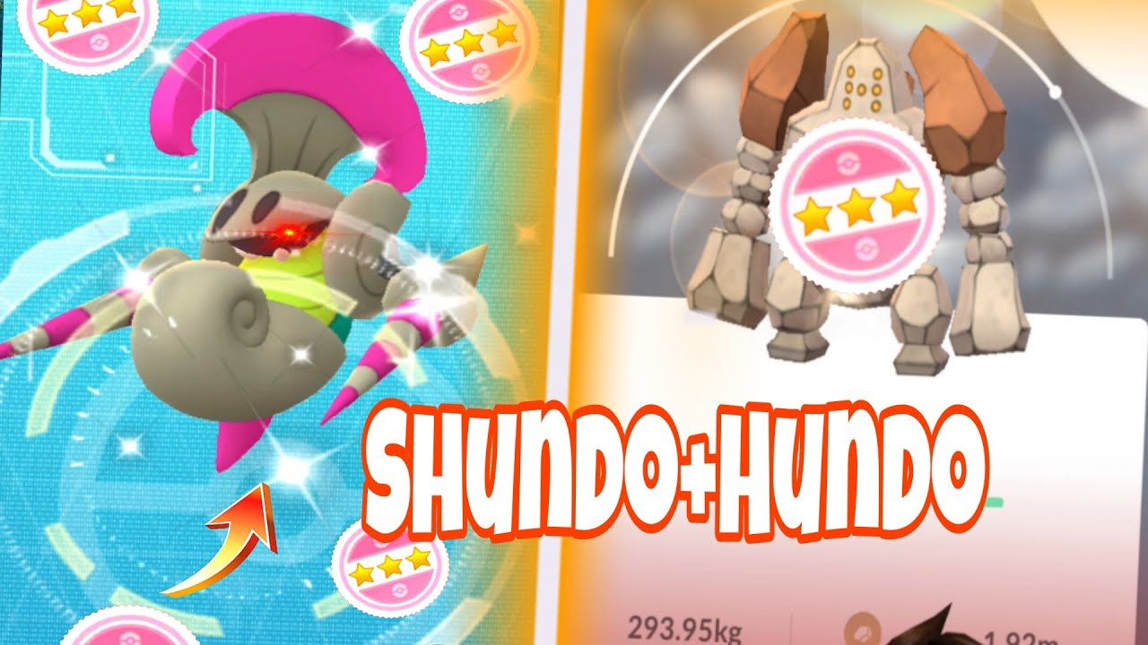 Shundo ✨Shiny Escavalier in Hundo Regirock Community day in pok&eacute;mon go #pokemongo