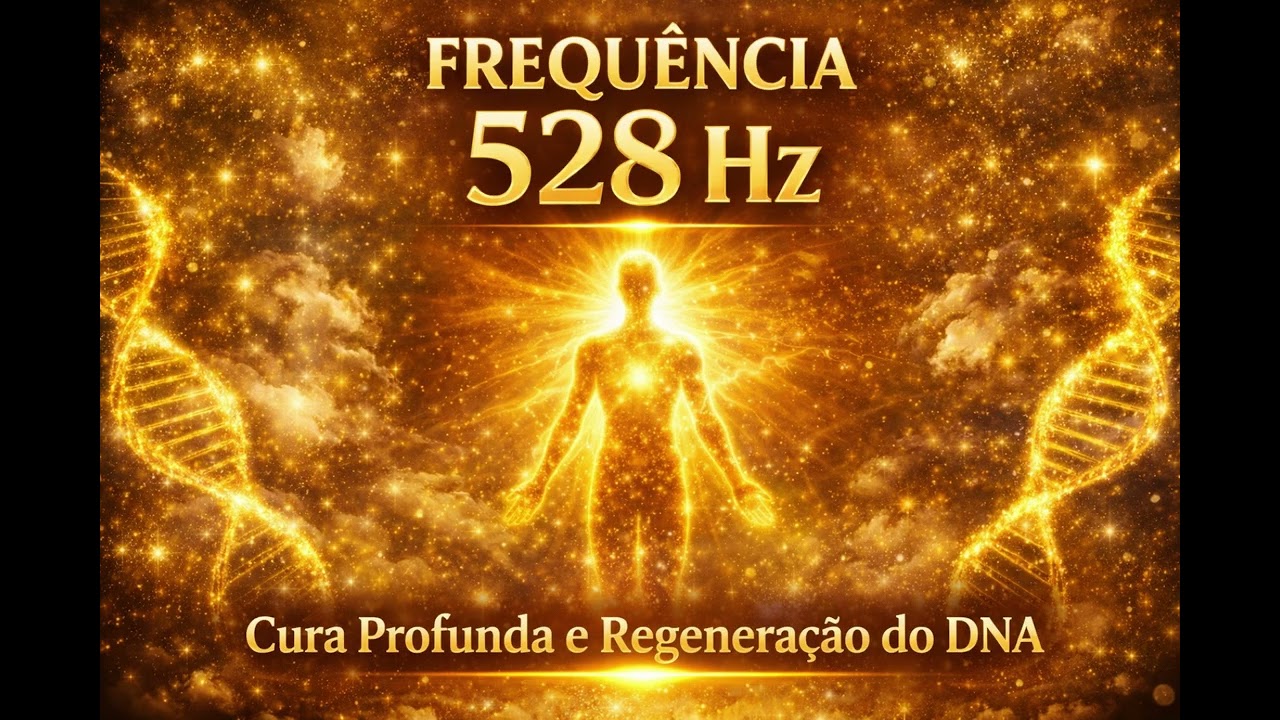 528 Hz – Cura Profunda e Regeneração do DNA | Frequência do Amor e Transformação