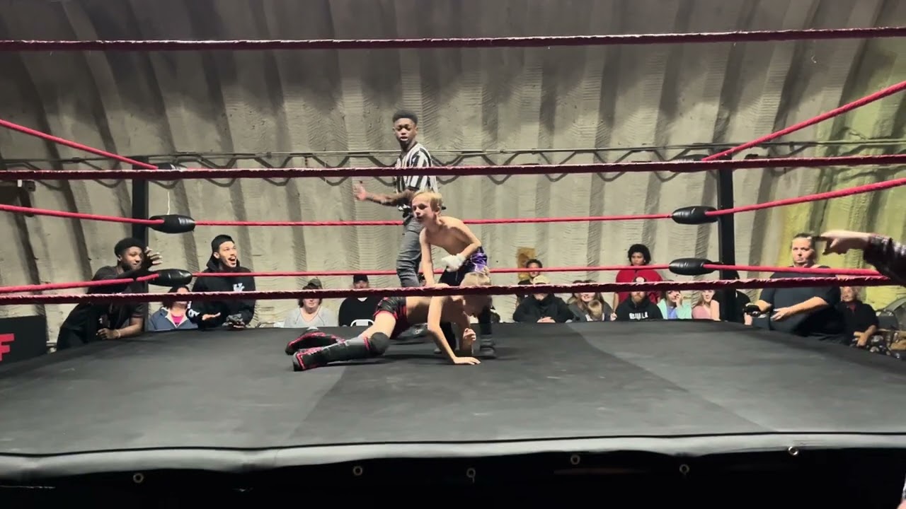 November 18, 2023. TIWF Wrestling  Great Match Kids Showing How to do it !!