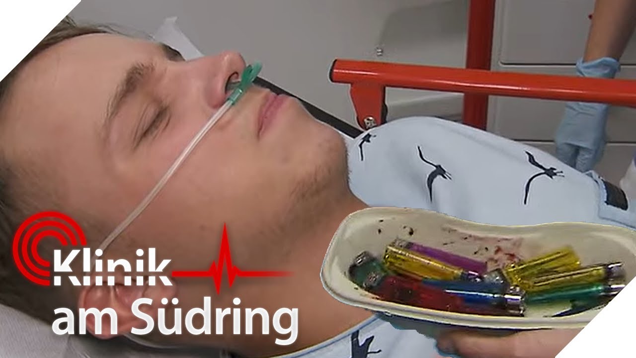 Mutprobe mit Lebensgefahr: Niklas hat 14 Feuerzeuge im Bauch! | Klinik am Südring | SAT.1