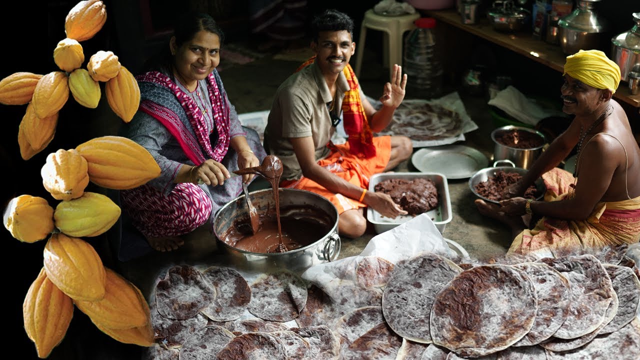 Chocolate Holige making.. ಚಾಕಲೇಟ್ ನ ಅದೇ ರುಚಿ..!