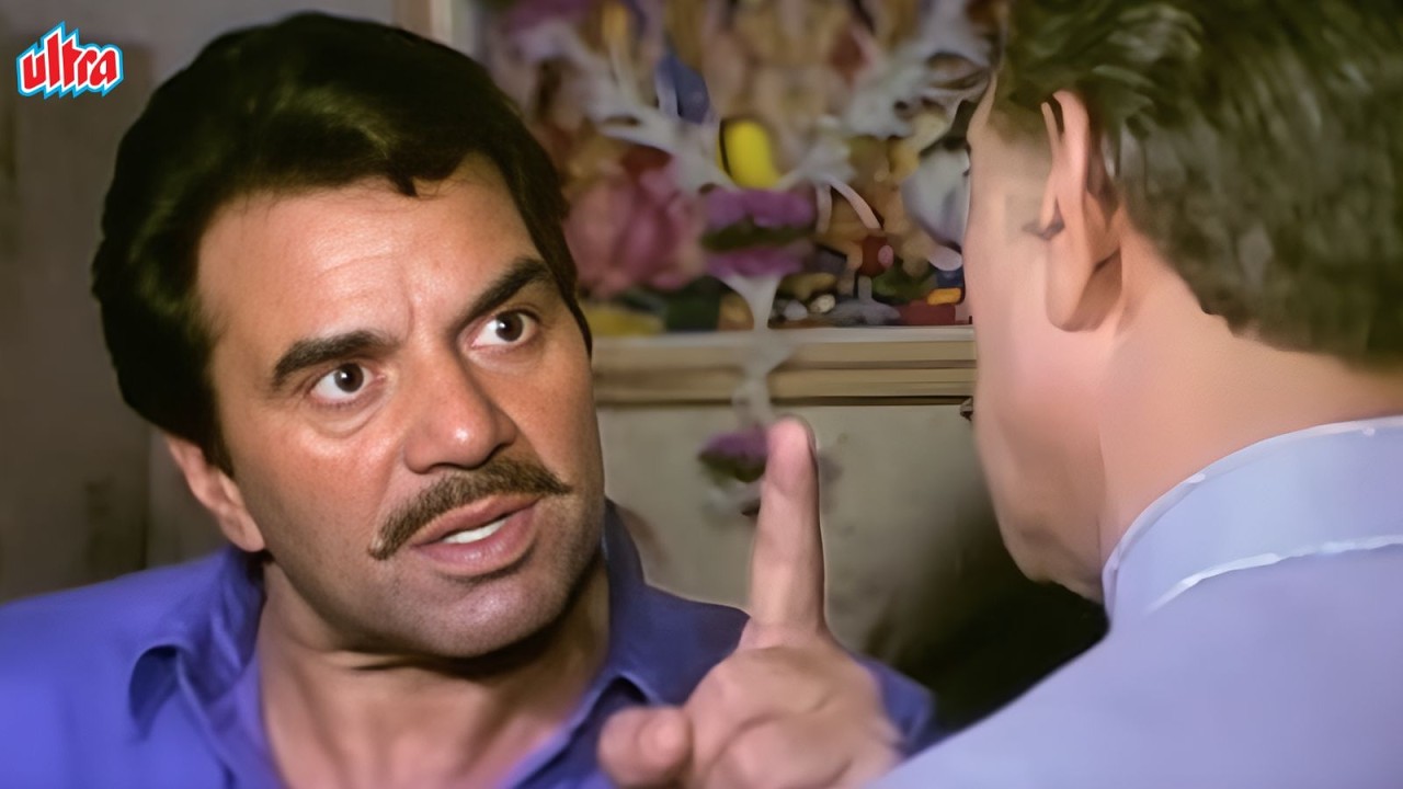 मेरे रास्ते में आने की कोशिश की, तो मैं तुझे श्मशान तक घसीटकर ले जाऊँगा | Dharmendra Superhit Action