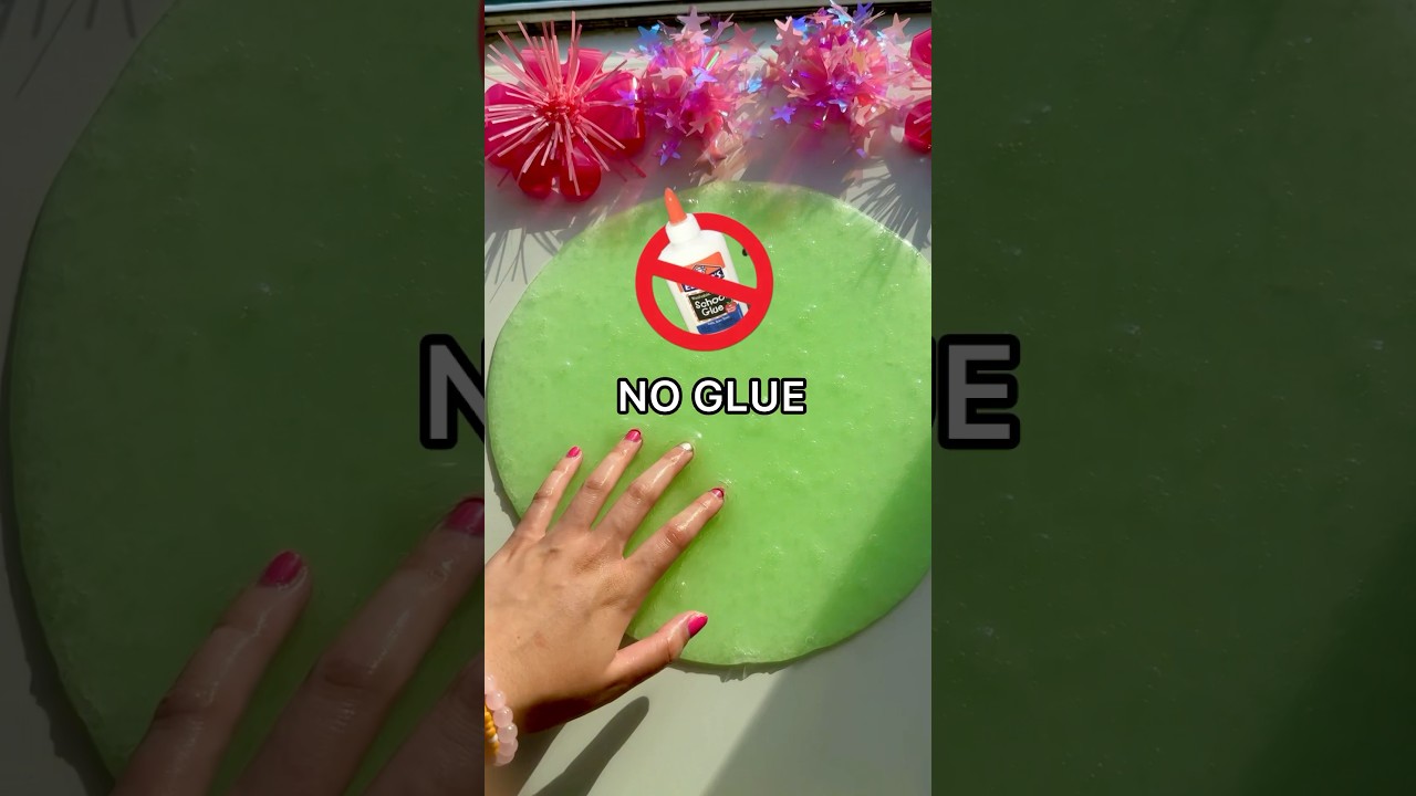 I Made Slime with NO GLUE & ACTIVATOR! 😱🤨 How to Make Slime WITHOUT Glue & Activator at Home