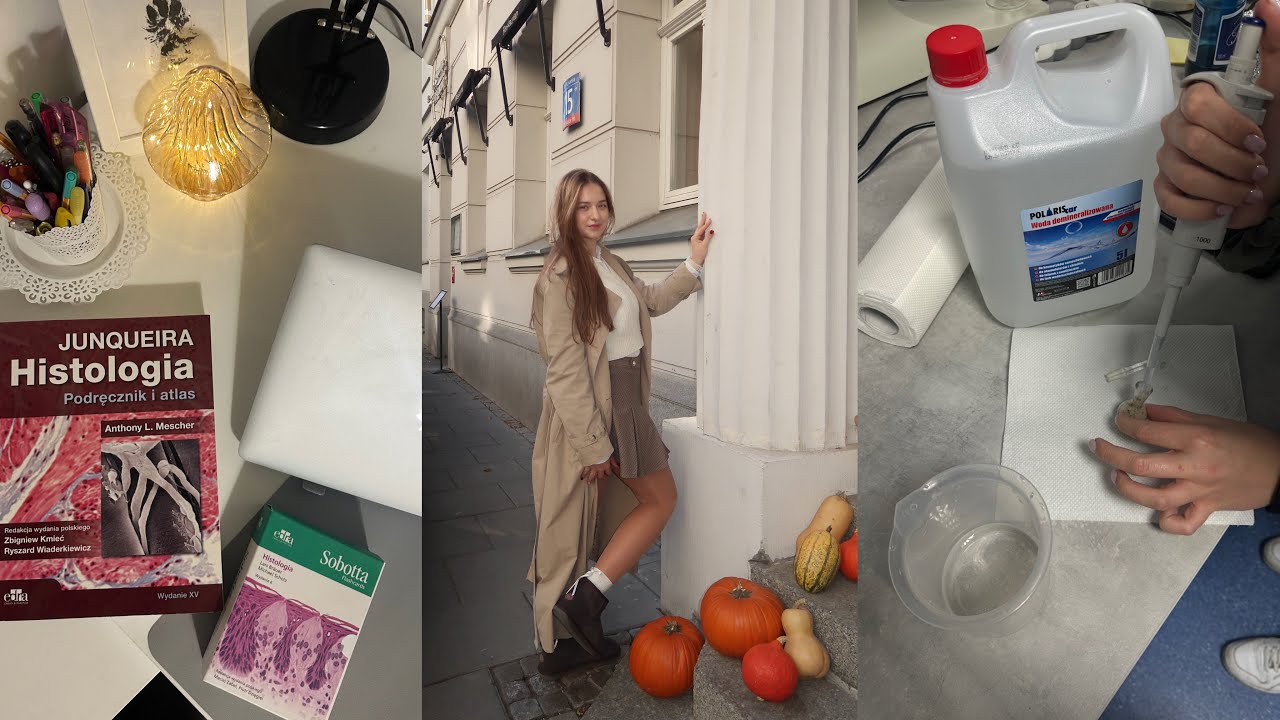 VLOG- Pierwsze tygodnie studiowania👩&zwj;🎓📚🔬