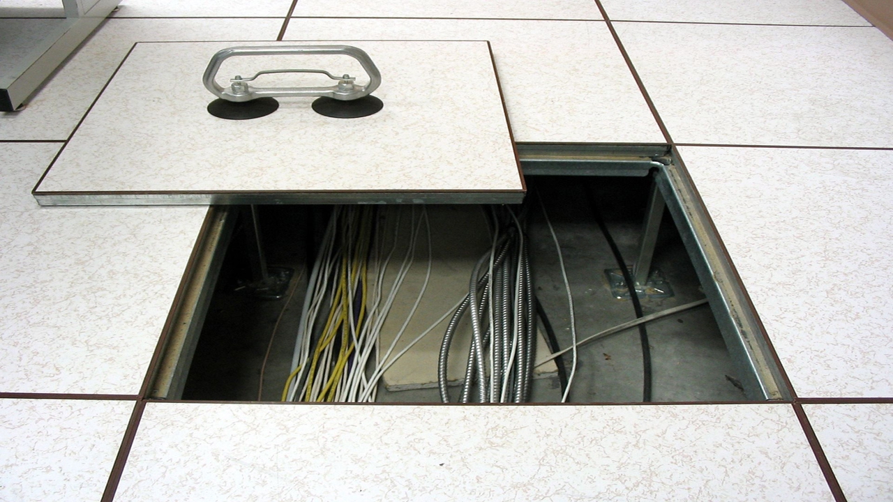 How to install anti-static raised floor from A to Z computer room flooring Plancher d'ordinateur