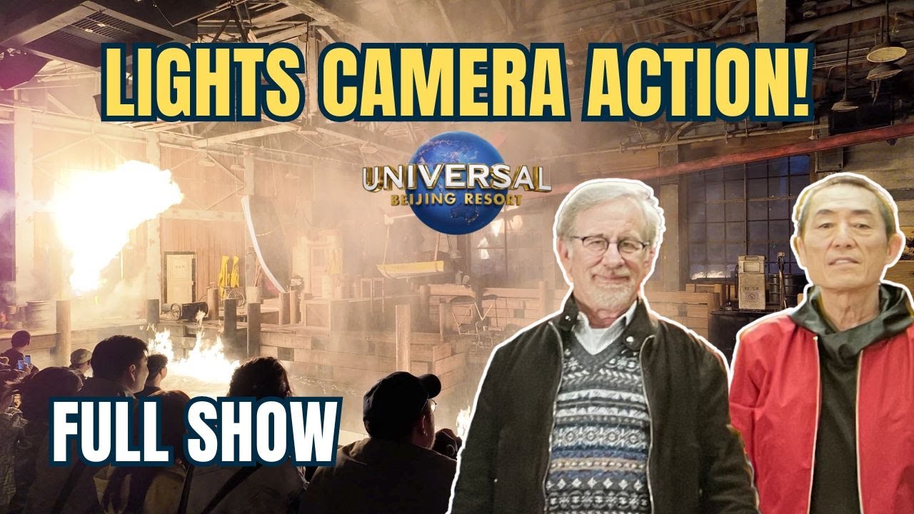Lights Camera Action! FULL SHOW at Universal Studios Beijing