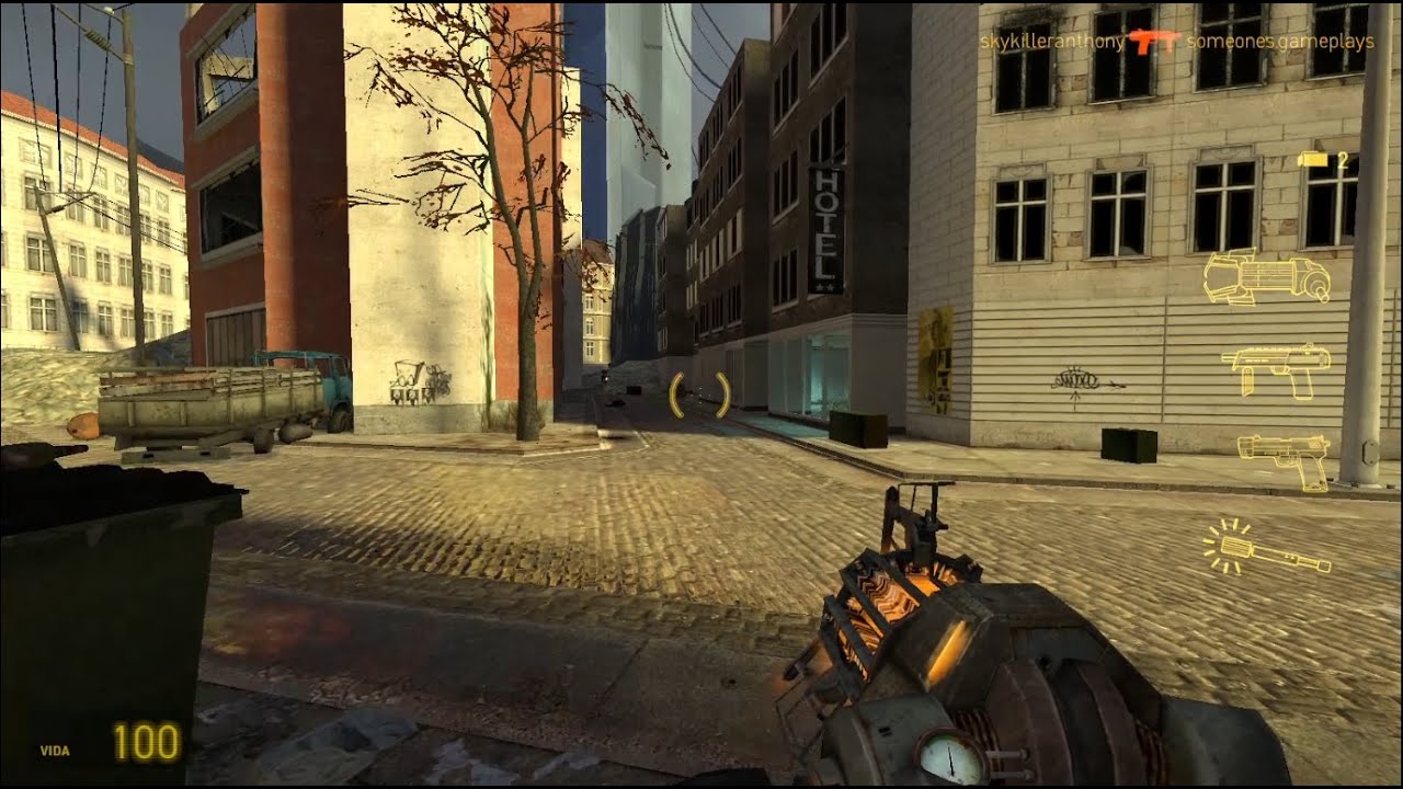 Half-Life 2 Deathmatch gameplay