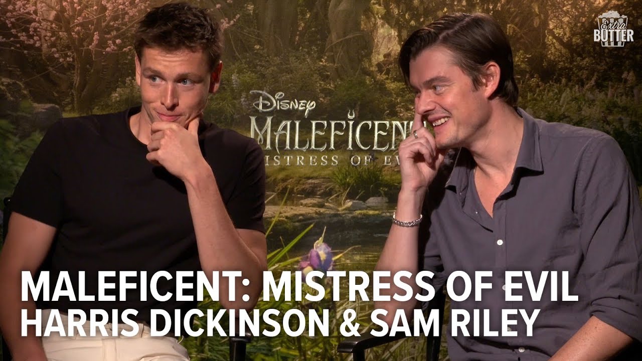 Maleficent 2: Sam Riley & Harris Dickinson Interview | Extra Butter