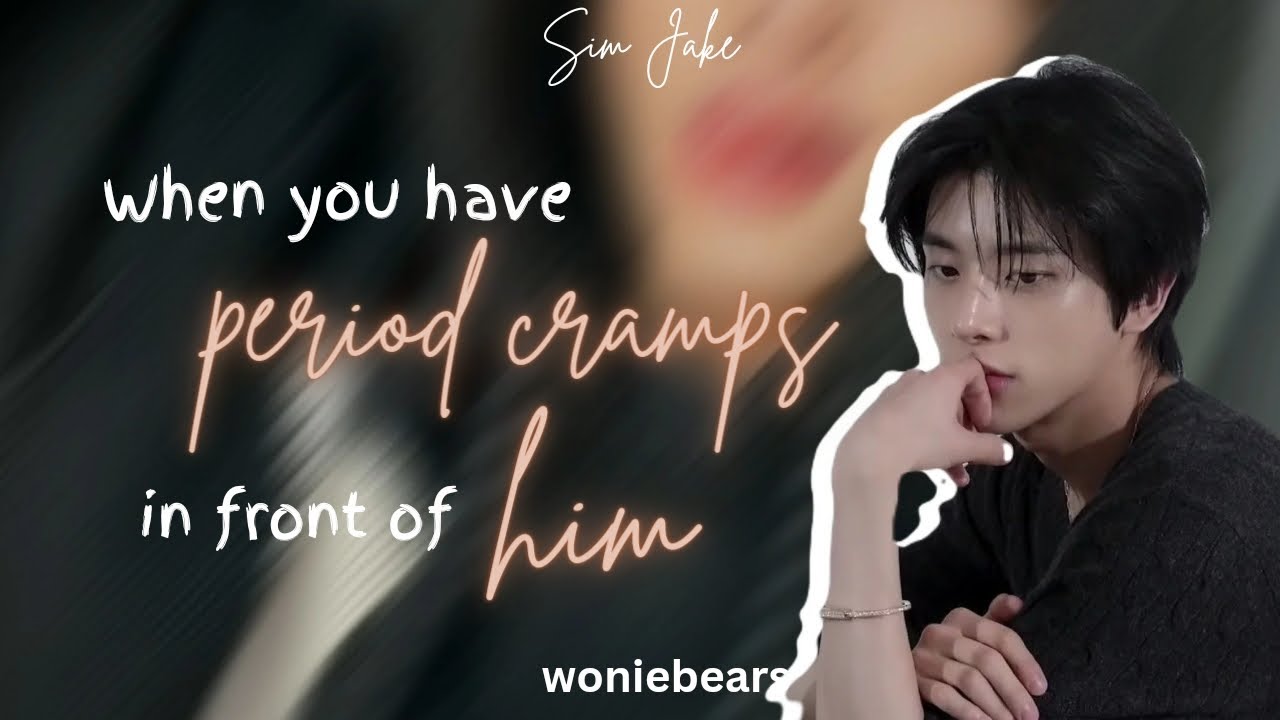 When you have period cramps in front of him - Sim Jake as your enemy (oneshot)