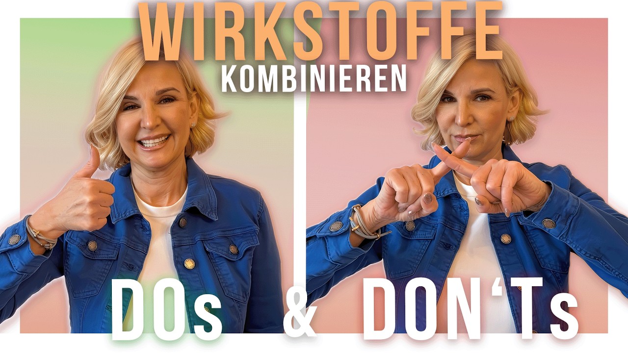 Perfekte Hautpflege &Uuml;50 -Wirkstoffkosmetik richtig anwenden !
