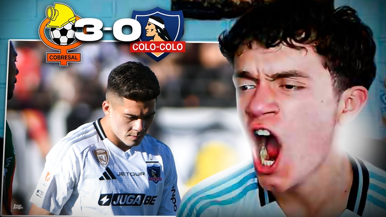 ¿AFUERA DE COPAS? 🤬 COBRESAL vs COLO COLO | REACCIONES DE UN HINCHA ALBO | Liga de Primera 2025