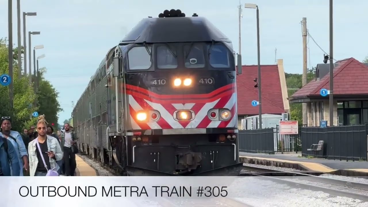 The Complete Metra Evening Rush Hour At Oak Forest On June 27, 2024