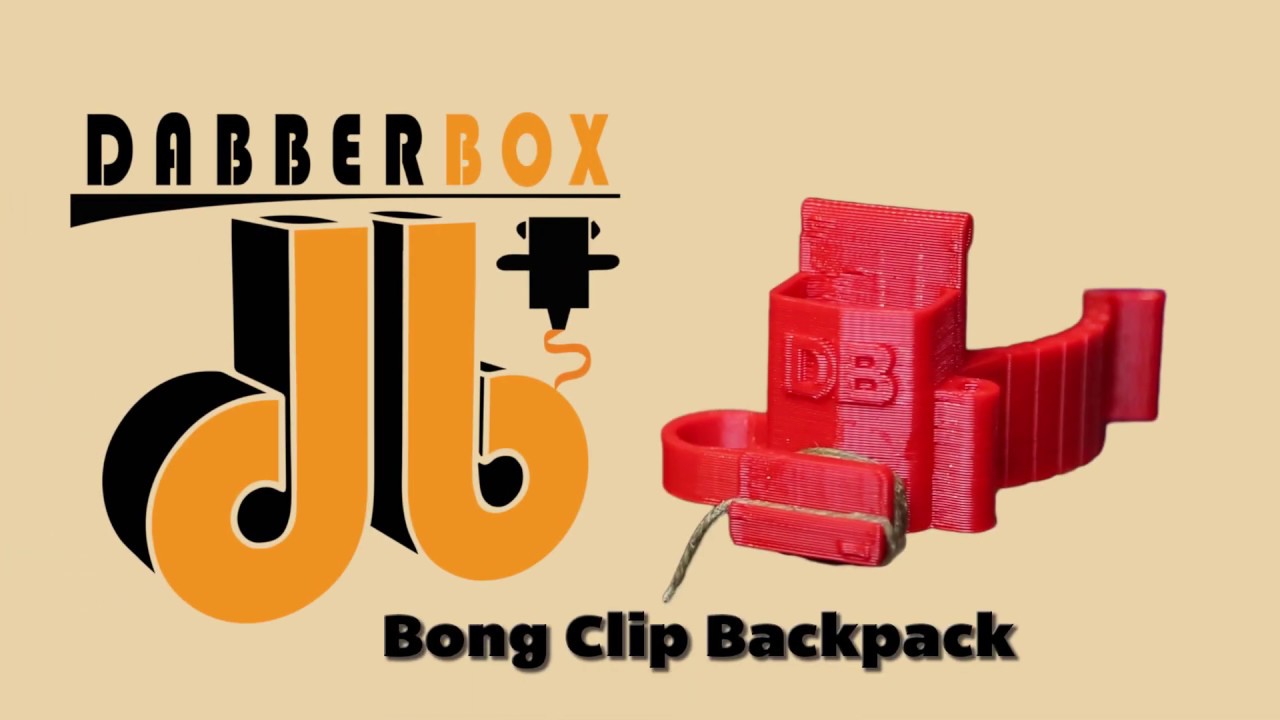 Dabberbox - Bong Clip Backpack