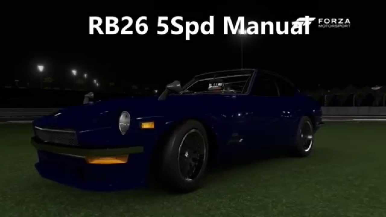 Forza 6 Fairlady Z drag racing w/ HIboostRaceClubRAWHD
