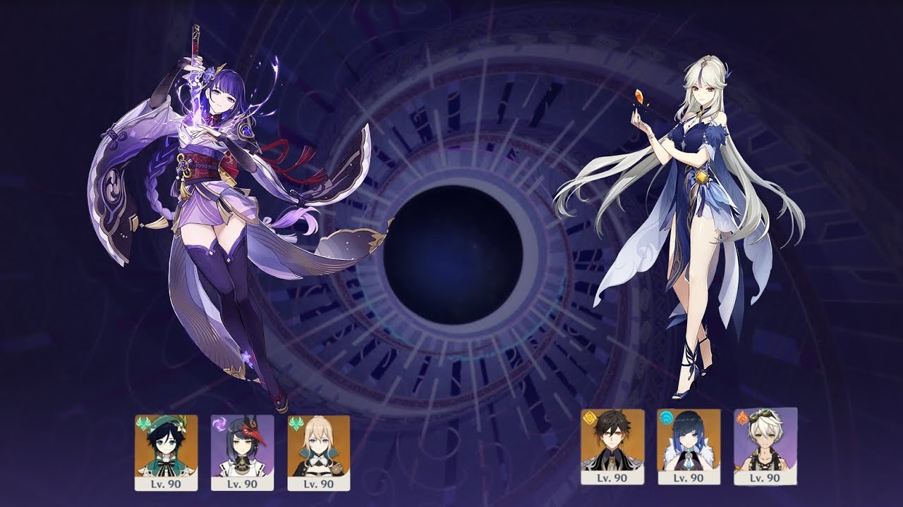 [ Genshin Impact ] 3.2 Spiral Abyss 9* Clear on mobile phone | Most annoying Spiral Abyss ever.