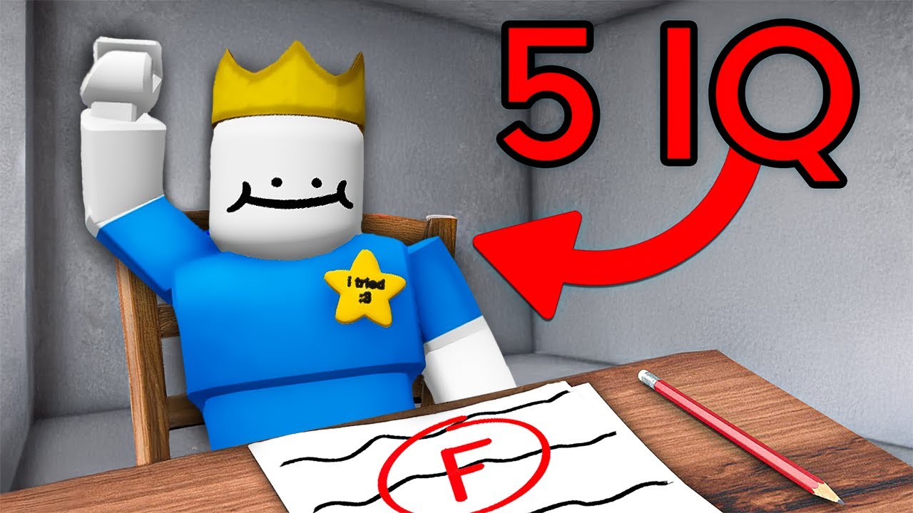 Roblox, But IQ Raises Every Second!