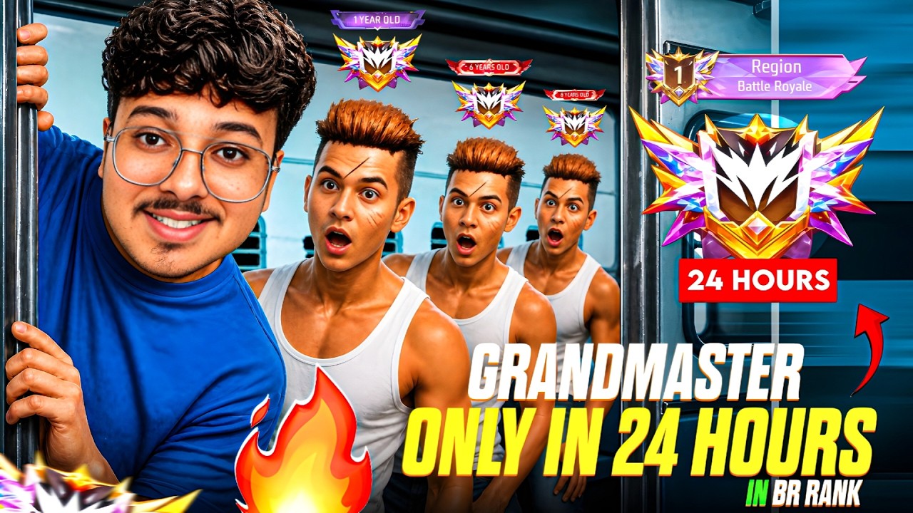 Pushing Grandmaster In Live For 24 Hour Nonstop 🫩 ? Season 51 - Oshan Gaming