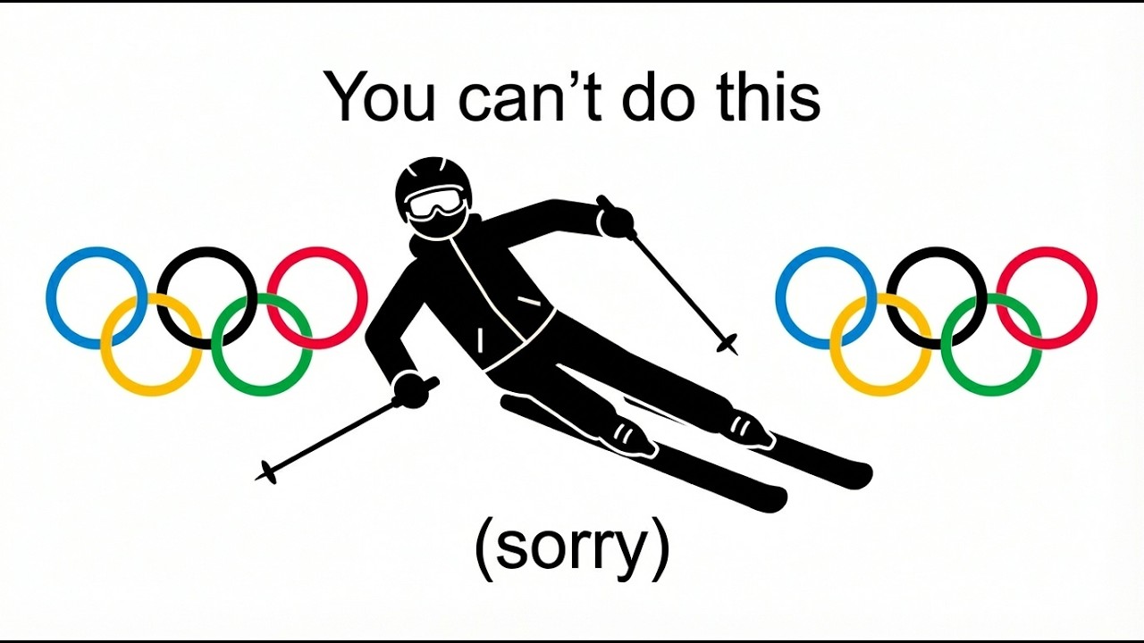 Why You Would Never Make It As An Olympic Skiier