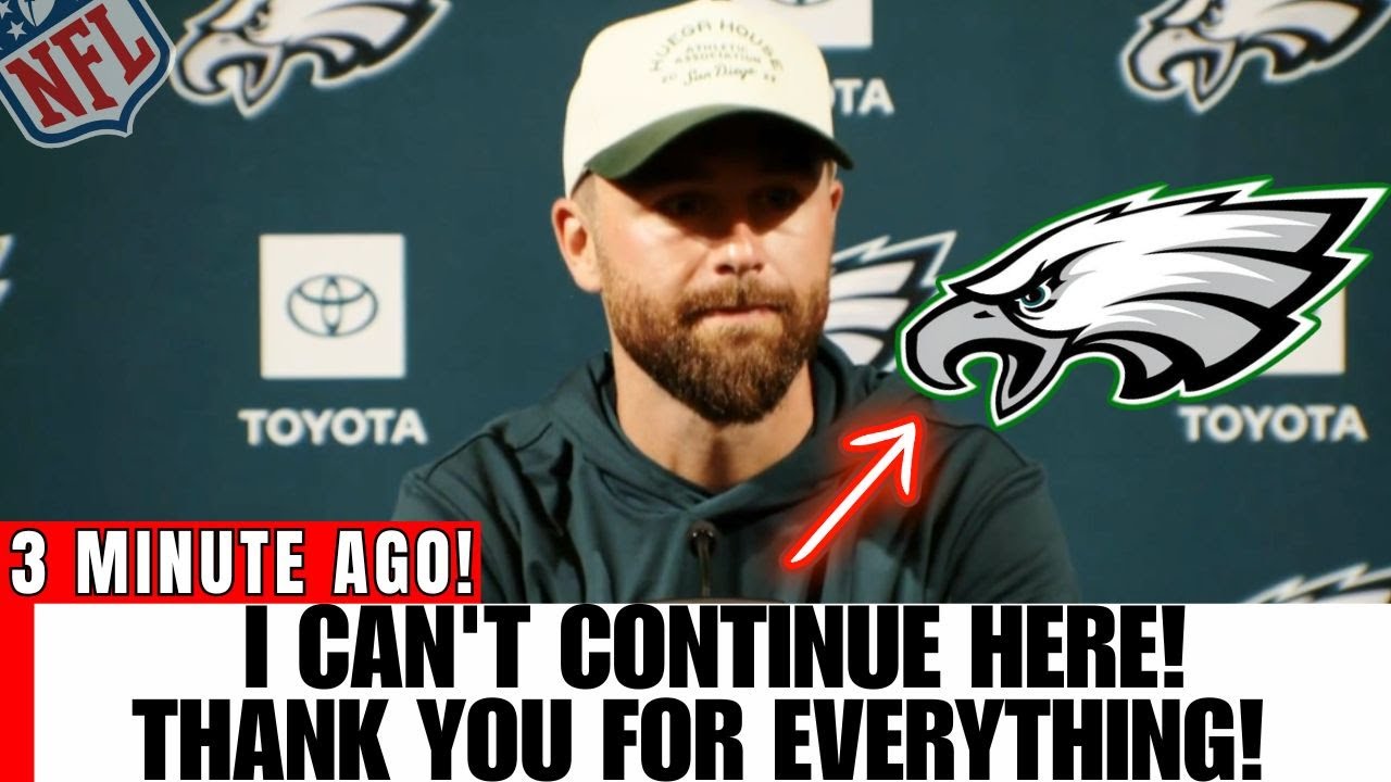 🚨TOTAL SHOCK! NOBODY EXPECTED THIS TO HAPPEN! YOU WON'T BELIEVE IT! PHILADELPHIA EAGLES NEWS TOODAY!