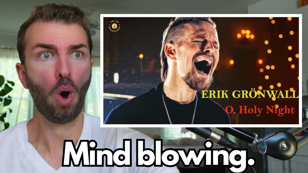 My First Time Hearing | Erik Grönwall - Oh Holy Night |