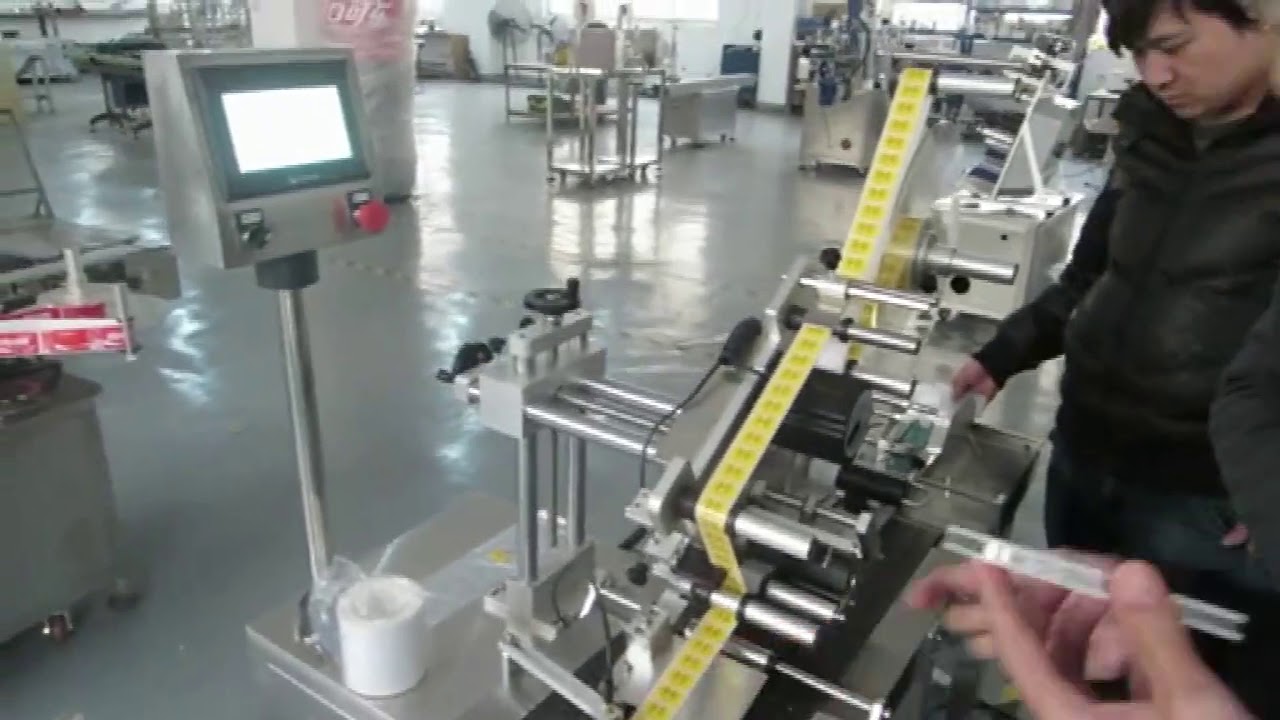 Automatic Top Plane Feeding Labeling Machine