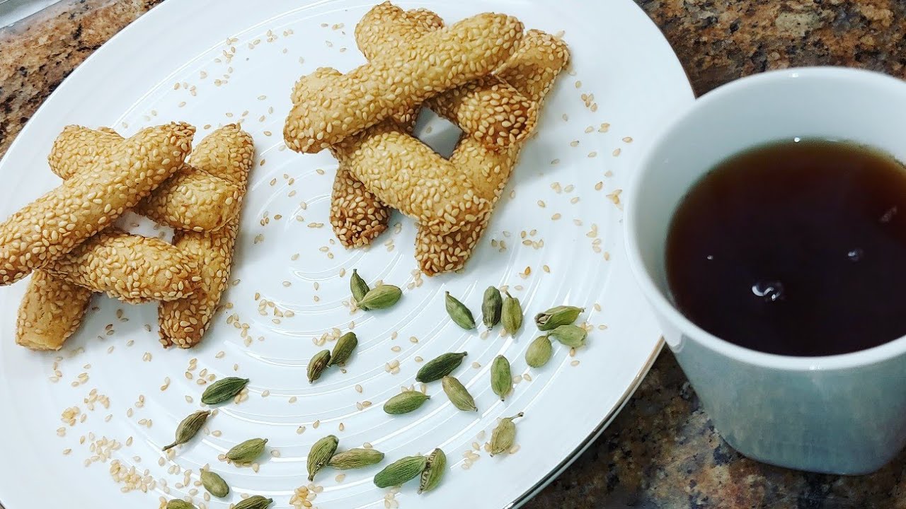 بقصم عراقي بقصم السمسم  جدا لذيذ و المكونات متوفره بكل بيت من مطبخ ماريانا  mariana'skitchen