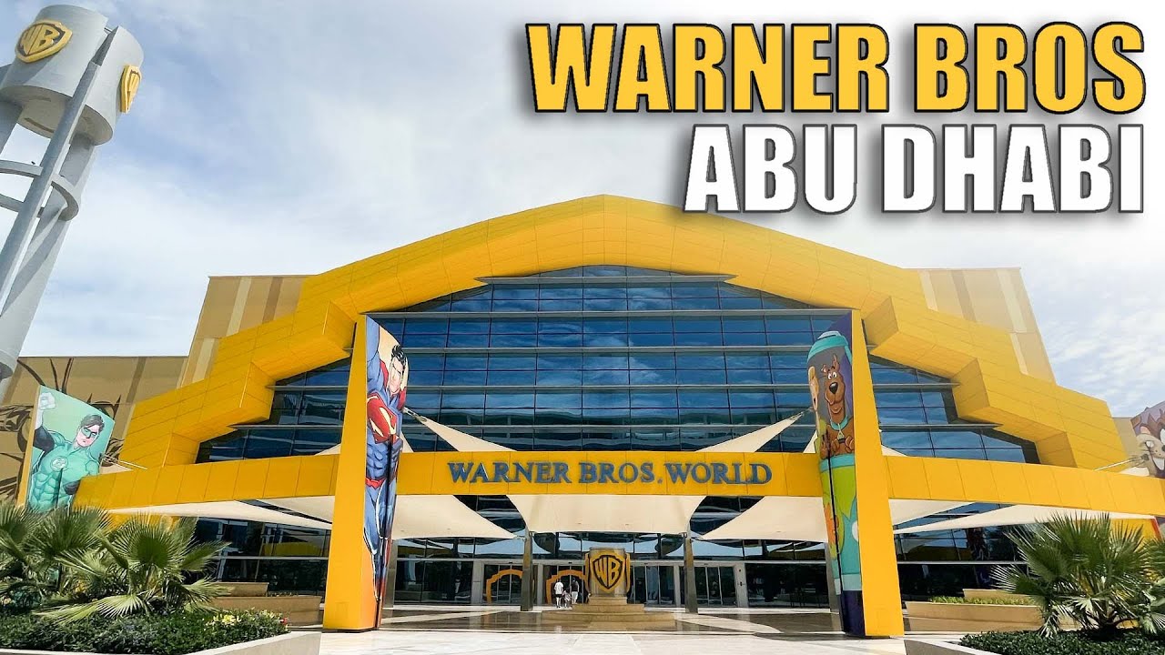🇦🇪 Tour del WARNER BROS WORLD di Abu Dhabi