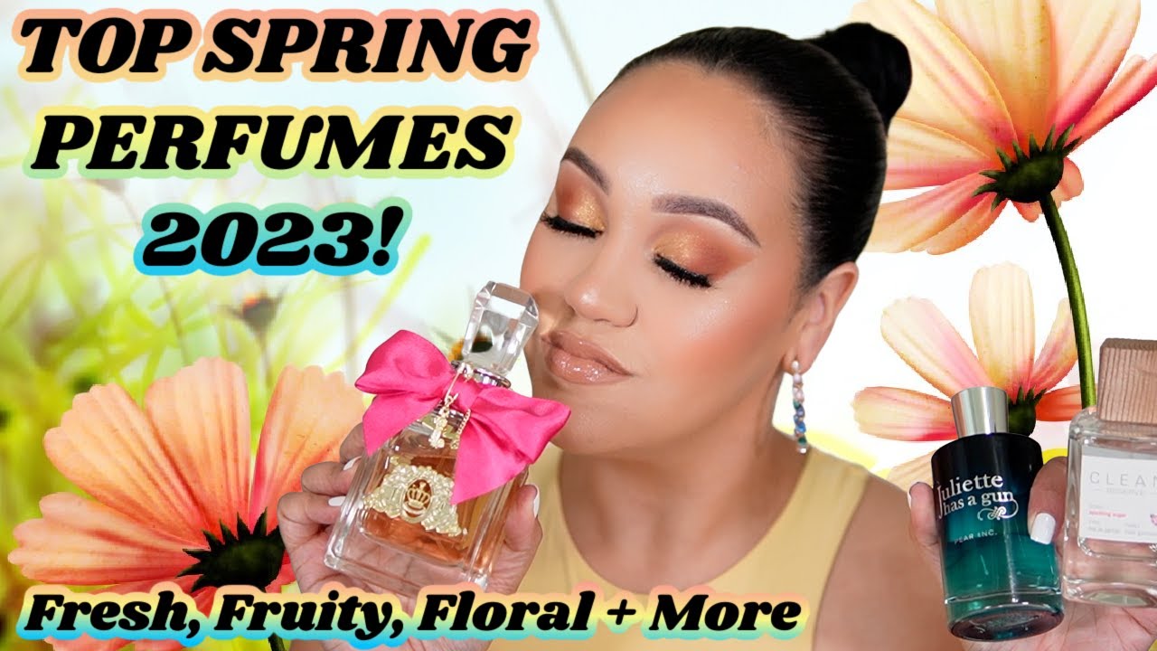 TOP SPRING PERFUMES 🌷💐 2023! | THESE FRAGRANCES ARE PERFECT FOR SPRING! | AMY GLAM
