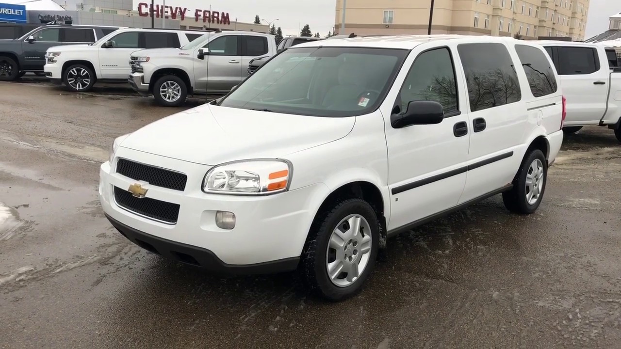2008 Chevrolet Uplander Cargo Van Review