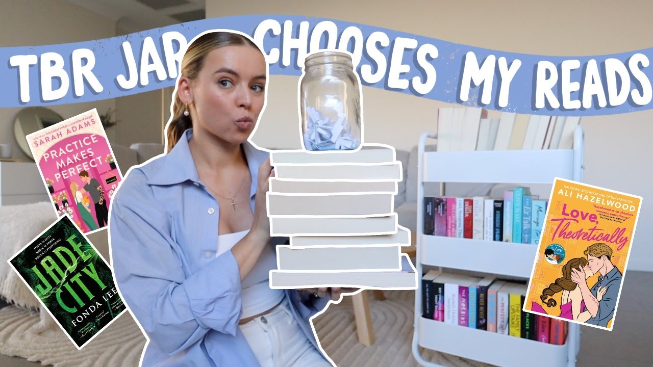 TBR prompt jar chooses my June reads!! | June TBR 🫙📚